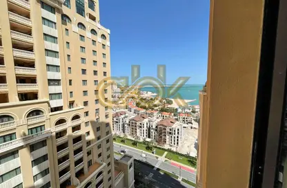 Apartment - 1 Bedroom - 2 Bathrooms for rent in East Porto Drive - Porto Arabia - The Pearl Island - Doha