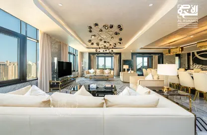 Penthouse - 5 Bedrooms - 6 Bathrooms for rent in Tower 12 - Porto Arabia - The Pearl Island - Doha Penthouse - 5 Bedrooms - 6 Bathrooms for rent in Tower 12 - Porto Arabia - The Pearl Island - Doha