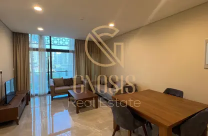 شقة - 2 غرف نوم - 2 حمامات للايجار في حدائق جاردينو - فيلات جاردينو - جزيرة اللؤلؤة - الدوحة