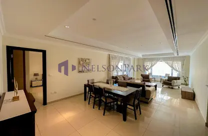 Apartment - 2 Bedrooms - 2 Bathrooms for rent in Tower 14 - Porto Arabia - The Pearl Island - Doha