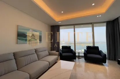 Apartment - 2 Bedrooms - 3 Bathrooms for rent in Marina Tower 02 - Marina District - Lusail