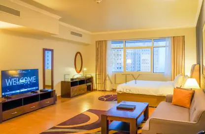 Hotel Apartments - Studio - 1 Bathroom for rent in Al Shatt Street - West Bay - Doha