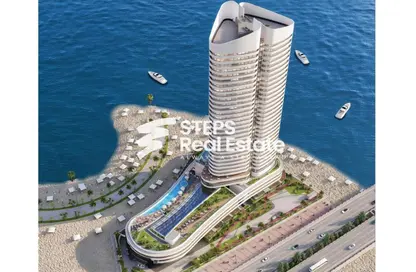 محل تجاري - استوديو للبيع في برج سيف لوسيل 1 - سيف لوسيل - مدينة اللسيل - الوسيل