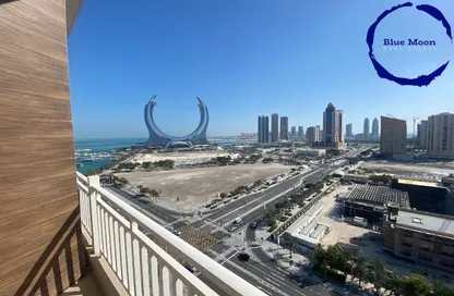 Apartment - 2 Bedrooms - 3 Bathrooms for rent in Marina  25 - Marina District - Lusail