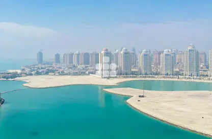 (بنتهاوس  (روف - 4 غرف نوم - 5 حمامات للايجار في فيفا بحرية شرق - فيفا بحرية - جزيرة اللؤلؤة - الدوحة