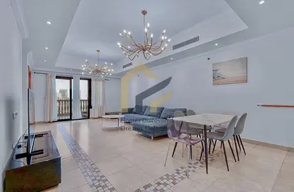 Apartment - 2 Bedrooms - 2 Bathrooms for rent in Tower 9 - Viva Bahriyah - The Pearl Island - Doha