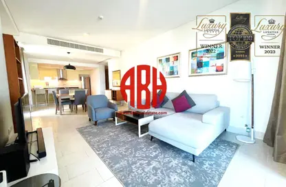 Apartment - 1 Bedroom - 2 Bathrooms for rent in Viva West - Viva Bahriyah - The Pearl Island - Doha Apartment - 1 Bedroom - 2 Bathrooms for rent in Viva West - Viva Bahriyah - The Pearl Island - Doha