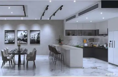 Kitchen image for: Apartment - 3 Bedrooms - 5 Bathrooms for sale in Lusail City - Lusail, Image 1