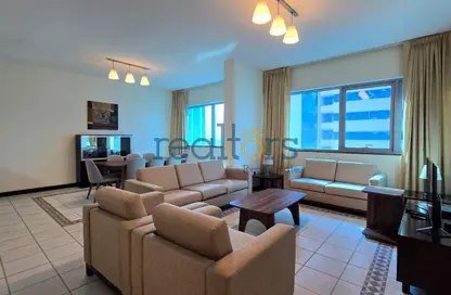 شقة - 3 غرف نوم - 4 حمامات للايجار في برج وست باي - الخليج الجنوبي - الخليج الغربي - الدوحة