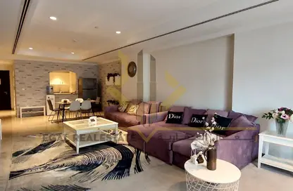 Apartment - 1 Bedroom - 2 Bathrooms for rent in East Porto Drive - Porto Arabia - The Pearl Island - Doha