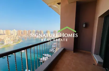 Apartment - 2 Bedrooms - 2 Bathrooms for sale in Porto Arabia Townhouses - Porto Arabia - The Pearl Island - Doha