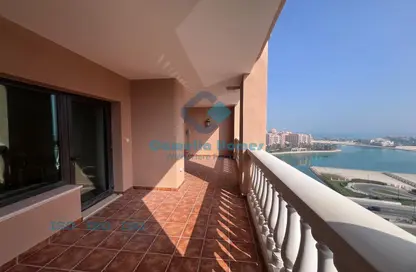 Apartment - 2 Bedrooms - 3 Bathrooms for rent in Porto Arabia - The Pearl Island - Doha
