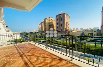 Balcony image for: Apartment - 1 Bedroom - 1 Bathroom for rent in Teatro - Qanat Quartier - The Pearl Island - Doha, Image 1