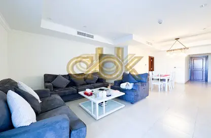 Apartment - 2 Bedrooms - 3 Bathrooms for sale in East Porto Drive - Porto Arabia - The Pearl Island - Doha