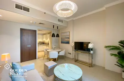 شقة - غرفة نوم - 2 حمامات للايجار في فيفا غرب - فيفا بحرية - جزيرة اللؤلؤة - الدوحة