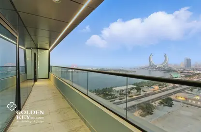 Apartment - 2 Bedrooms - 3 Bathrooms for rent in Marina Residences 195 - Marina District - Lusail