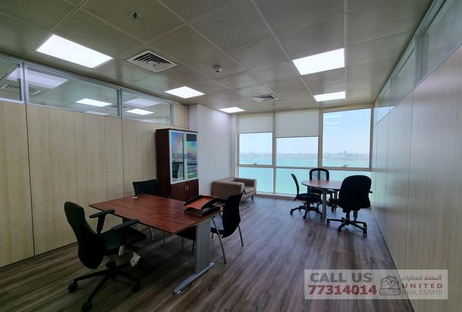 Office Space - Studio - 1 Bathroom for rent in Al Nasr Twin Towers - West Bay - Doha