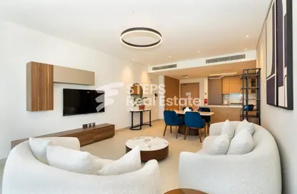 Apartment - 1 Bedroom - 2 Bathrooms for rent in Lusail Residence - Marina District - Lusail