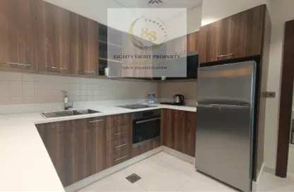 Kitchen image for: Apartment - 1 Bedroom - 2 Bathrooms for rent in Aabdullah Bin Sultan Al Thani - C-Ring Road - Al Sadd - Doha, Image 1
