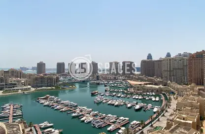 شقة - 2 غرف نوم - 3 حمامات للبيع في طريق بورتو الشرقي - بورتو أرابيا - جزيرة اللؤلؤة - الدوحة