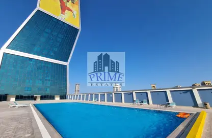 Apartment - 2 Bedrooms - 4 Bathrooms for rent in Zig Zag Tower A - Zig Zag Towers - West Bay - Doha