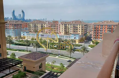 Apartment - 1 Bedroom - 2 Bathrooms for sale in Two Porto Arabia - Porto Arabia - The Pearl Island - Doha
