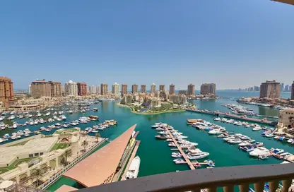 Apartment - 3 Bedrooms - 4 Bathrooms for rent in West Porto Drive - Porto Arabia - The Pearl Island - Doha
