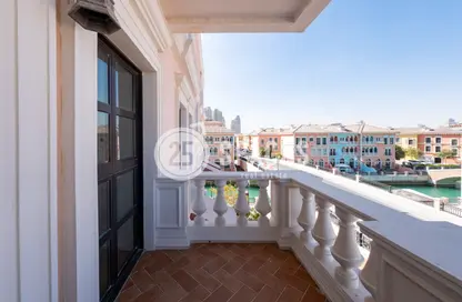 Apartment - 1 Bedroom - 2 Bathrooms for rent in Gondola - Qanat Quartier - The Pearl Island - Doha