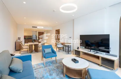 Apartment - 1 Bedroom - 2 Bathrooms for rent in The Pearl Island - Doha