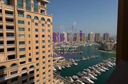Apartment - 1 Bedroom - 2 Bathrooms for rent in East Porto Drive - Porto Arabia - The Pearl Island - Doha