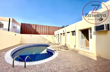 Pool image for: Villa - 5 Bedrooms for rent in OqbaBin Nafie Steet - Old Airport Road - Doha, Image 1