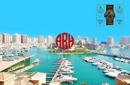 Apartment - 2 Bedrooms - 2 Bathrooms for rent in East Porto Drive - Porto Arabia - The Pearl Island - Doha