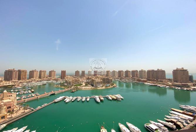 Apartment - 3 Bedrooms - 5 Bathrooms for rent in Porto Arabia - The Pearl Island - Doha
