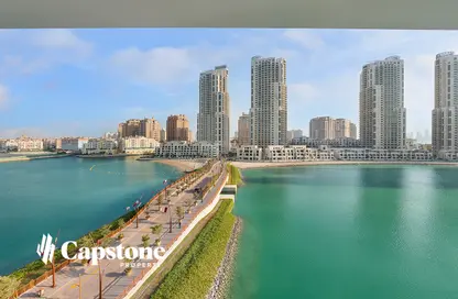 Apartment - 2 Bedrooms - 4 Bathrooms for rent in Crystal Residence - The Pearl Island - Doha