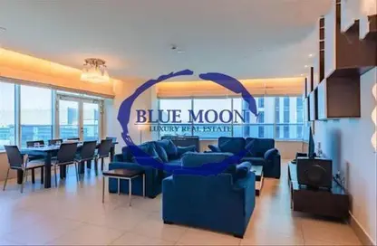 Apartment - 3 Bedrooms - 5 Bathrooms for rent in West Gate - West Bay Lagoon - Doha