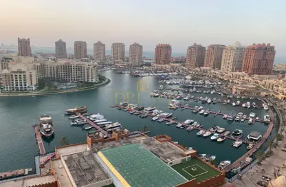 Apartment - 2 Bedrooms - 2 Bathrooms for rent in One Porto Arabia - Porto Arabia - The Pearl Island - Doha