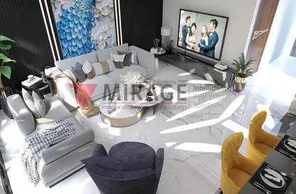 Living Room image for: Apartment - 2 Bedrooms - 3 Bathrooms for sale in Marina Tower 23 - Marina District - Lusail, Image 1