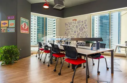 Office Space - Studio - 4 Bathrooms for rent in West Bay Tower - West Bay - West Bay - Doha