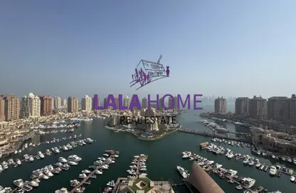 دوبلكس - 5 غرف نوم - 8 حمامات للايجار في طريق بورتو الشرقي - بورتو أرابيا - جزيرة اللؤلؤة - الدوحة