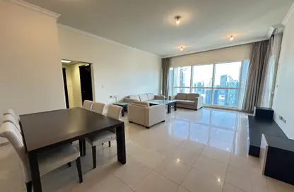Apartment - 2 Bedrooms - 3 Bathrooms for rent in West Bay Tower - West Bay - West Bay - Doha