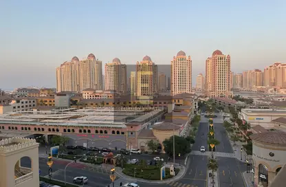 Apartment - 1 Bedroom - 2 Bathrooms for rent in West Porto Drive - Porto Arabia - The Pearl Island - Doha