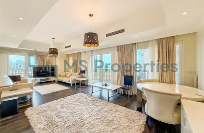 Apartment - 1 Bedroom - 2 Bathrooms for rent in West Porto Drive - Porto Arabia - The Pearl Island - Doha