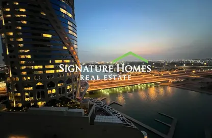 Apartment - 2 Bedrooms - 3 Bathrooms for rent in Zig Zag Tower B - Zig Zag Towers - West Bay - Doha