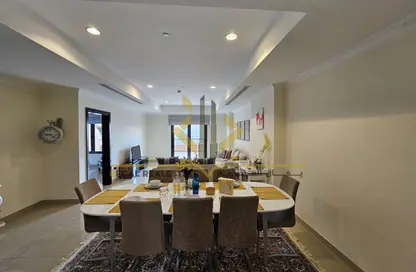 Apartment - 1 Bedroom - 2 Bathrooms for rent in West Porto Drive - Porto Arabia - The Pearl Island - Doha