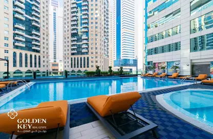 Apartment - 2 Bedrooms - 3 Bathrooms for rent in West Bay Tower - West Bay - West Bay - Doha