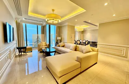 Apartment - 3 Bedrooms - 4 Bathrooms for rent in Beverly Hills Tower - West Bay - West Bay - Doha
