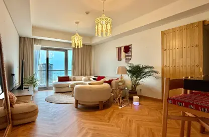 Apartment - 1 Bedroom - 2 Bathrooms for rent in Burj DAMAC Waterfront - Waterfront Residential - The Waterfront - Lusail