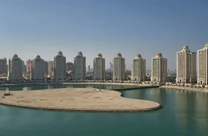 Apartment - 2 Bedrooms - 3 Bathrooms for sale in East Porto Drive - Porto Arabia - The Pearl Island - Doha