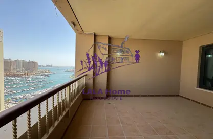 Apartment - 2 Bedrooms - 3 Bathrooms for rent in West Porto Drive - Porto Arabia - The Pearl Island - Doha