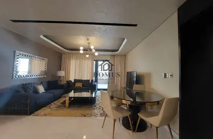Apartment - 1 Bedroom - 2 Bathrooms for rent in Pearl Tower - Diplomatic Street - West Bay - Doha